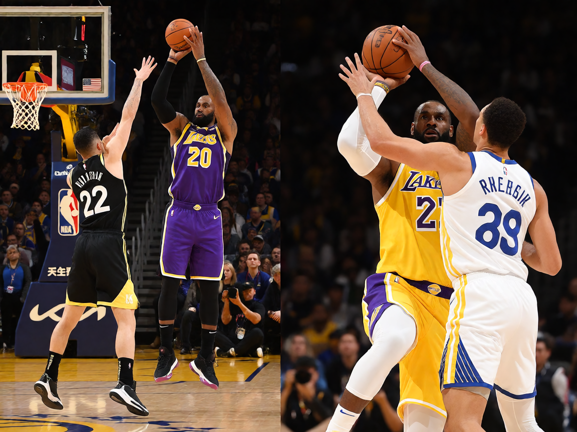 NBA湖人勇士比赛精彩集锦