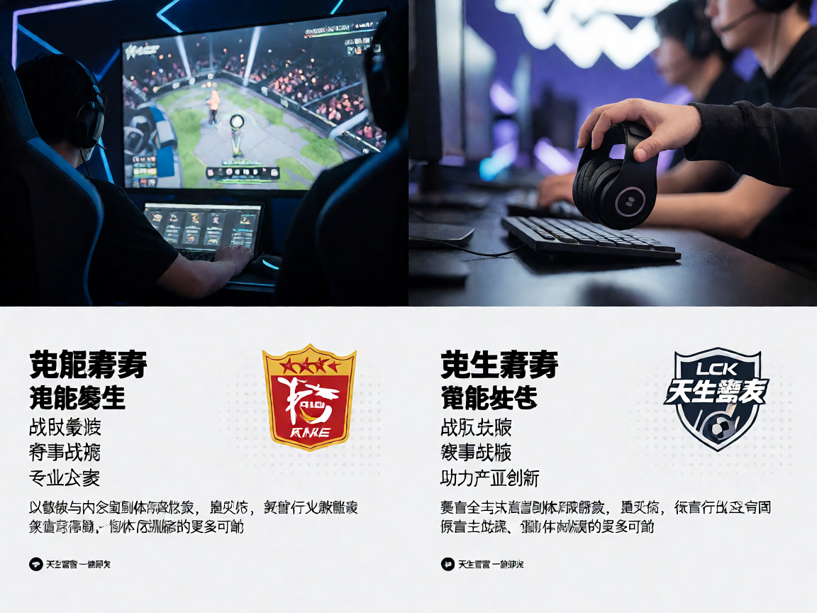电竞赛事直播与战队数据分析场景